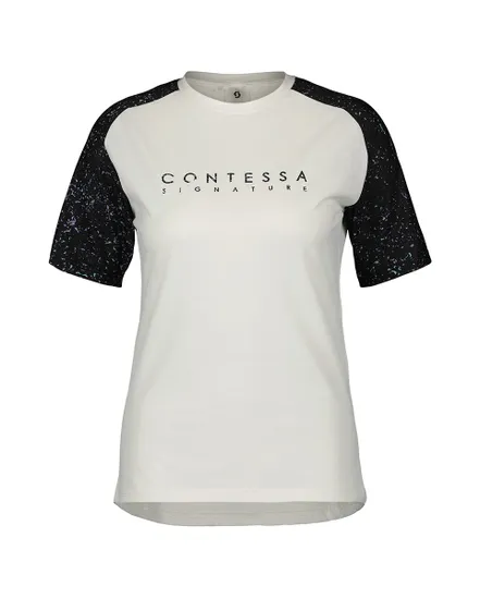 T-shirt manches courtes Femme TRAIL CONTESSA SIGNATURE Blanc