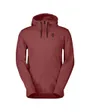 Sweat à capuche Homme TECH ZIP HOODY Rouge sombre