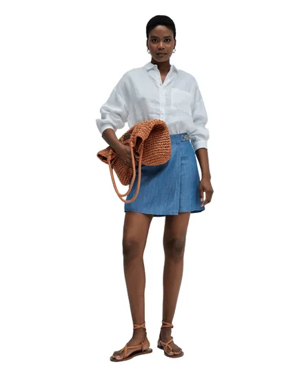 Jupe-Culotte Femme Skort Lightdenim Salsa