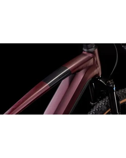 VTT électrique tout suspendu Unisexe STEREO HYBRID 120 ONE 750 Bordeaux/Noir