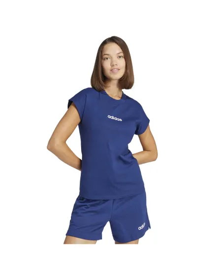 T-shirt Femme W LIN SJ T Bleu