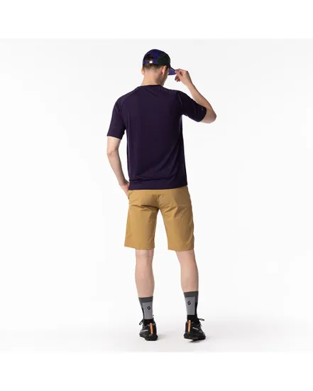 T-shirt manches courtes Homme DEFINED MERINO Violet