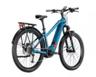 Vélo électrique urbain/trekking Femme CAIRON C 2.0 500 TRAPEZE Pétrole/Rouge