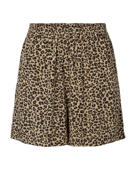 Short Taille Haute Femme PCBARRI HW WVN MSA BC