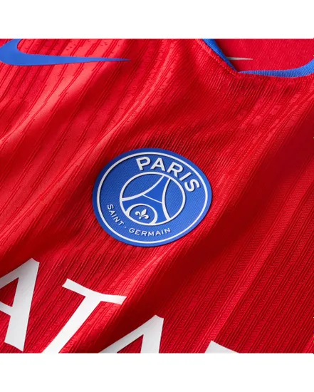 Maillot de football Homme PSG M NK DFADV JSY SS MATCH 3R Rouge