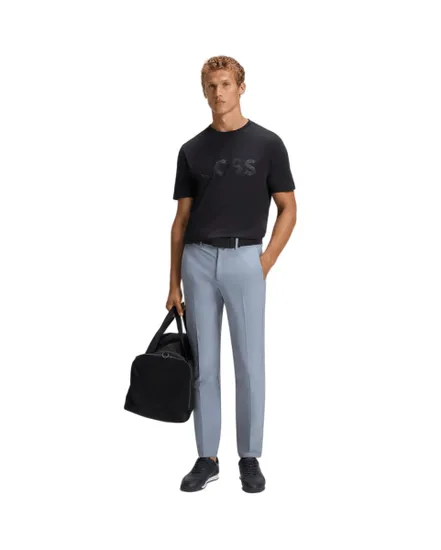 T-shirt col rond Homme TEE LOGO GLAMPING Noir