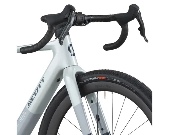 Vélo de gravel électrique SOLACE GRAVEL 20 Bleu Calmar/Gris Beluga