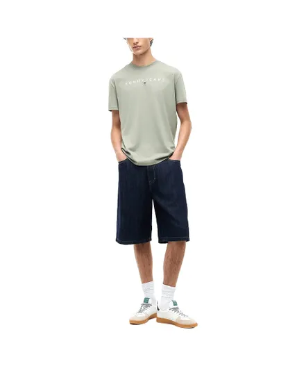 Tee-Shirt Homme Tommy Jeans Logo Linéaire