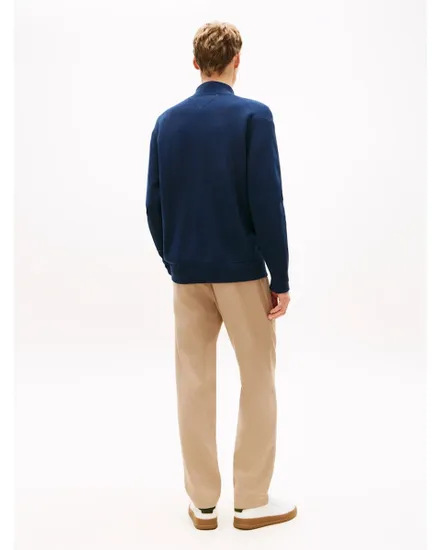 Gilet Homme FULL MILANO BASEBALL JACKET Bleu
