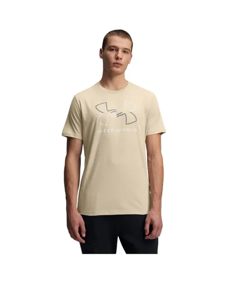 T-shirt Homme UA GL FOUNDATION UPDATE SS Beige