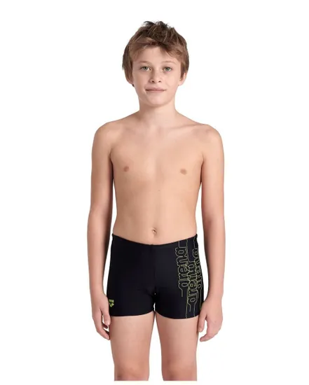 Short de bain Enfant BOY S SWIM SHORT GRAPHIC Noir