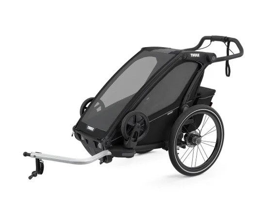 Remorque pour enfant 1 place CHARIOT SPORT Noir