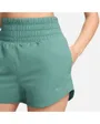 Short Femme W NK ONE DF ULTR HR 3 BR SHRT Vert