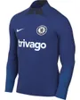 Haut entraînement de football Homme CFC MNK DF STRK DRILL TOP K KS Bleu Chelsea