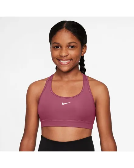 Brassière Fille G NK DF SWOOSH BRA Rose