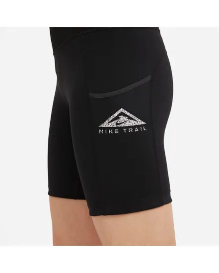 Short de running femme W NK EPC LUX TGHT SHORT TRAIL Noir