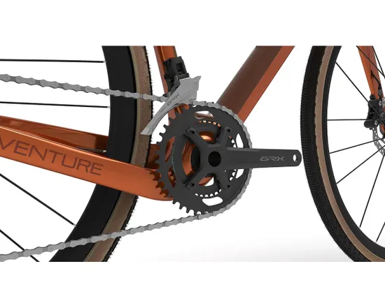 Vélo Gravel Unisexe L'AVENTURE GRX400 Orange