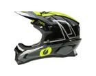 Casque intégral Unisexe SONUS SPLIT Noir/Jaune Néon
