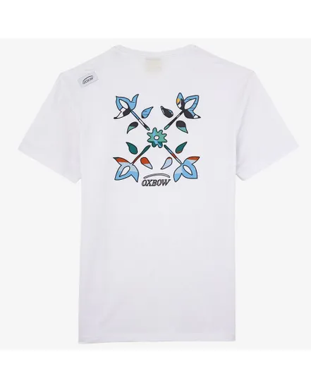 T-shirt manches courtes Homme TEE SHIRT MANCHES COURTES GRAPHIQUE Blanc