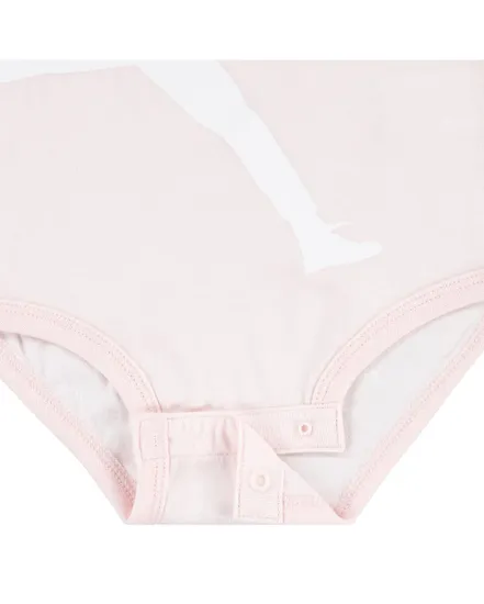 Ensemble 3 bodies Bébé fille JUMPMAN FLIGHT PATCH AOP SET Rose