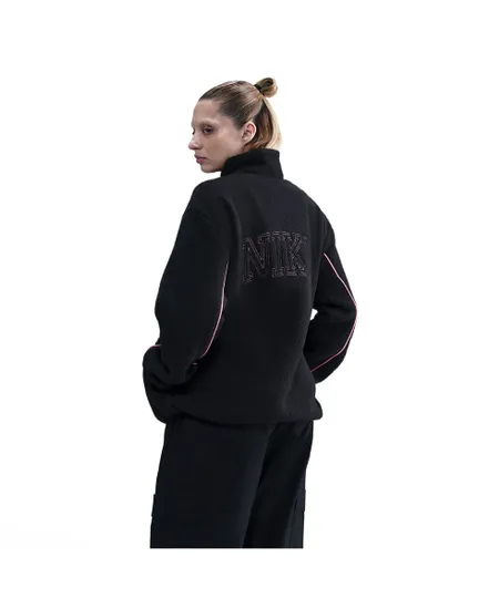 Veste Femme W NSW SHERPA FULL ZIP JKT Noir