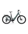 Vélo électrique trekking Femme YAKUN X10 LOW STEP Bleu