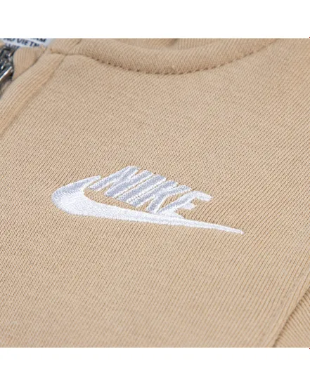 Ensemble de survetement Bébé NKN LBR FZ CLUB SET Beige