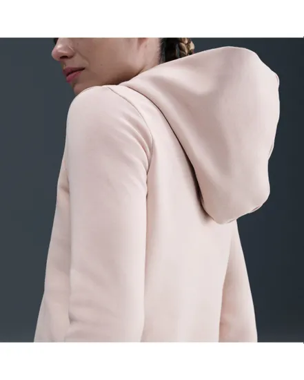 Sweat à capuche Femme W NSW PHNX FLC SHRUNKEN HOODIE Rose