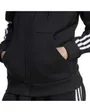 Veste zip à capuche Femme W 3S FL FZ HD Noir