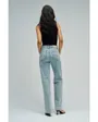 Jean Femme JEANS TRUE STRAIGHT BASIC Bleu