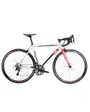 Vélo de route Unisexe RIGEL TIAGRA 2X10V Blanc/Rouge