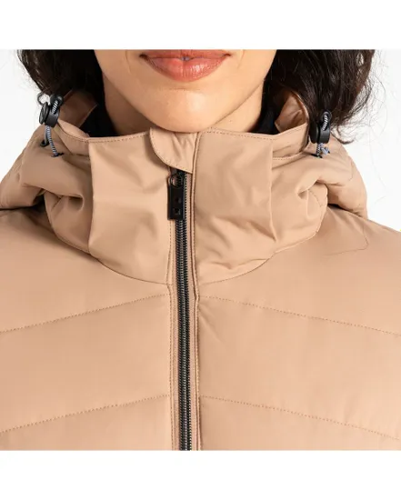 Doudoune à capuche Femme GLACIAL JACKET Beige