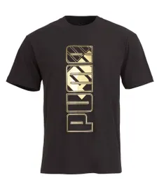 T-shirt Homme MAXIMAL METTALIC RELAXED TEE Noir