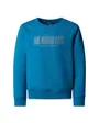 Sweat Homme B Reflective Logo Relaxed Crew