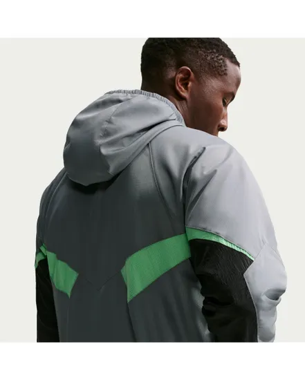 Veste à capuche Homme M NK RPL PRMR HD TRK JKT W Gris