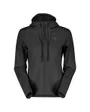 Sweat à capuche Femme TECH ZIP HOODY Noir