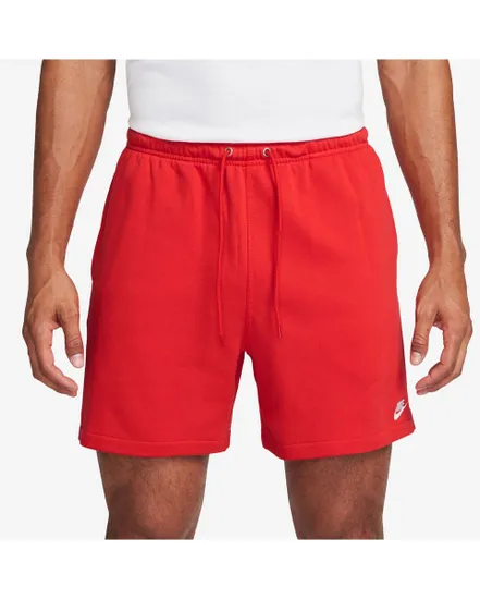 Short Homme M NK CLUB FLOW FT SHORT Rouge