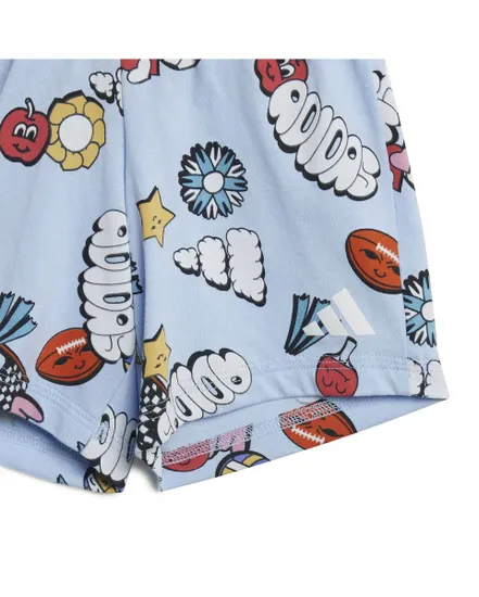 Ensemble Bébé I  FUN AOP SET Bleu