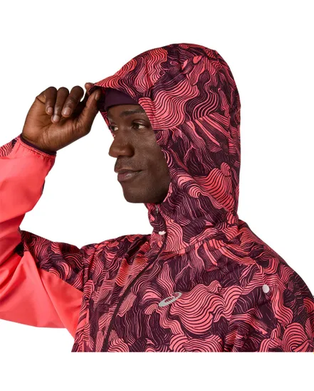 Veste à capuche Homme FUJITRAIL PACKABLE JACKET Rose