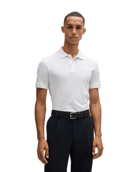 Polo Homme PALLAS Blanc Clair