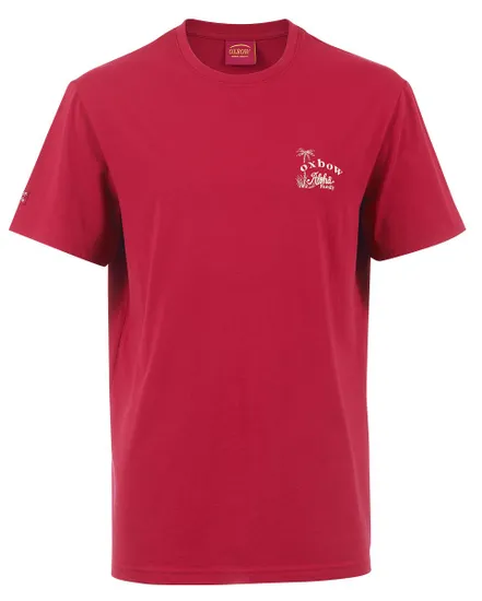 TEE-SHIRT MANCHES COURTES Homme SELMY Rouge
