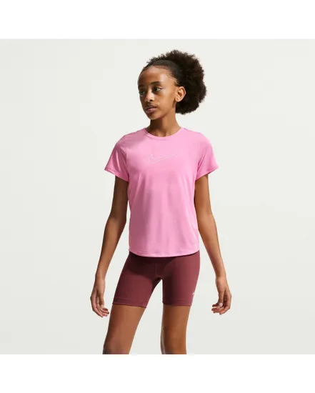 T-shirt Enfant G NK DF ONE STD SS TOP HBR Rose