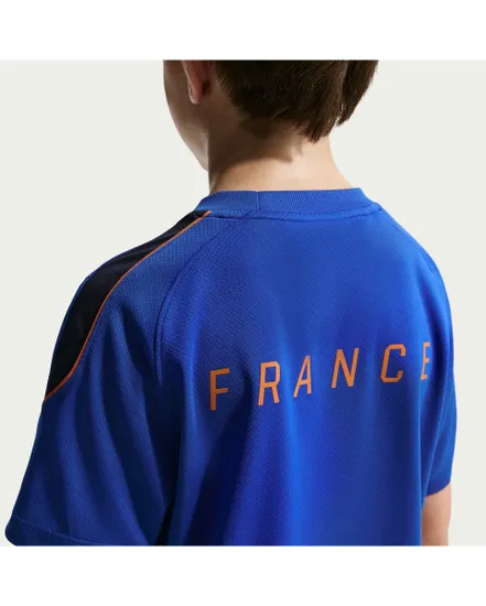 Maillot de football Enfant plus agé FFF Y NK DF STRK SS TOP K Bleu