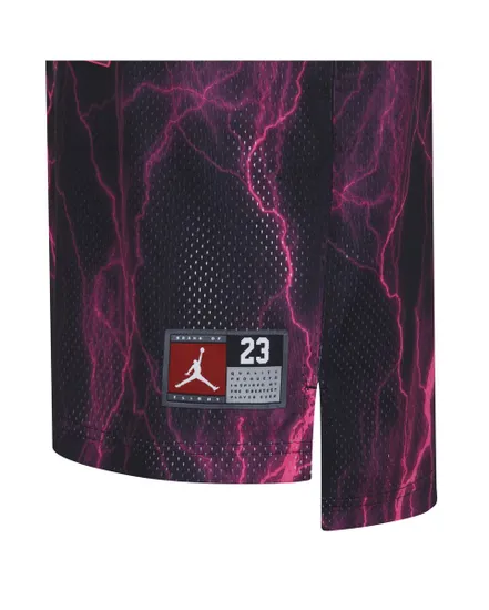 Débardeur Garçon JDN JORDAN 23 AOP JERSEY Noir