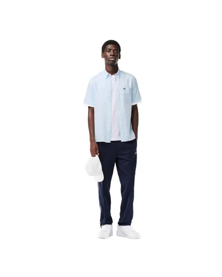 Chemise Homme Lacoste Lin Manches Courtes