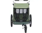 Remorque pour enfant 2 places COASTER XT Vert