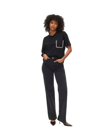 T-Shirt Femme Jumbo Dentelle