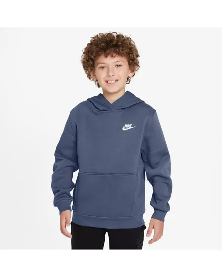 Sweat à capuche Enfant K NSW CLUB FLC HDY LBR Bleu
