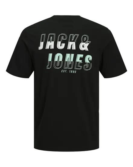 T-shirt Homme JCOCLEO TEE SS CREW NECK S2SS26 Noir