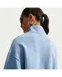 Sweat Col Montant Femme Nike Studio Fleece Crop
